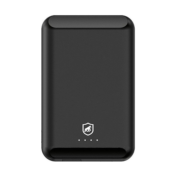 Carregador Portátil Nano Snap Magsafe Gshield 5.000mAh Preto