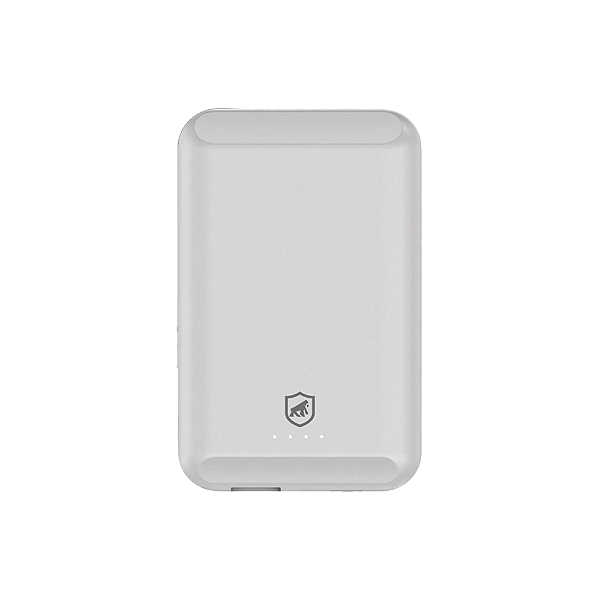 Carregador Portátil Nano Snap Magsafe Gshield 5.000mAh Branco