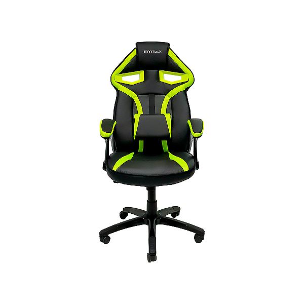 Cadeira Gamer Mymax MX1 Preto e Verde MGCH-8131/GR