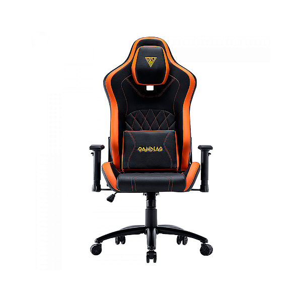 Cadeira Gamer Gamdias Zelus M3 L Bo Preto E Laranja