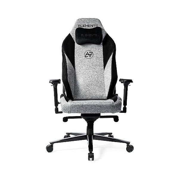Cadeira Gamer Ergonômica Elements Lunari Titan XL Cinza 180kg