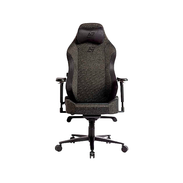 Cadeira Gamer Ergonômica Elements Lunari Black Tecido Knit