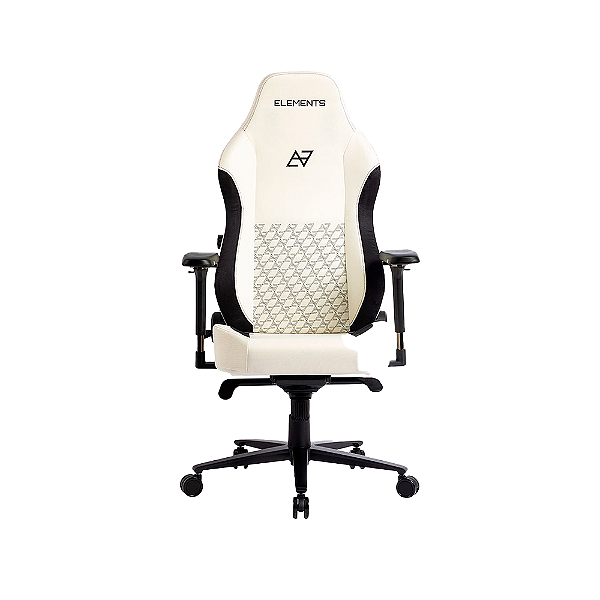Cadeira Gamer Ergonômica Elements Lunari Cream Tecido Knit