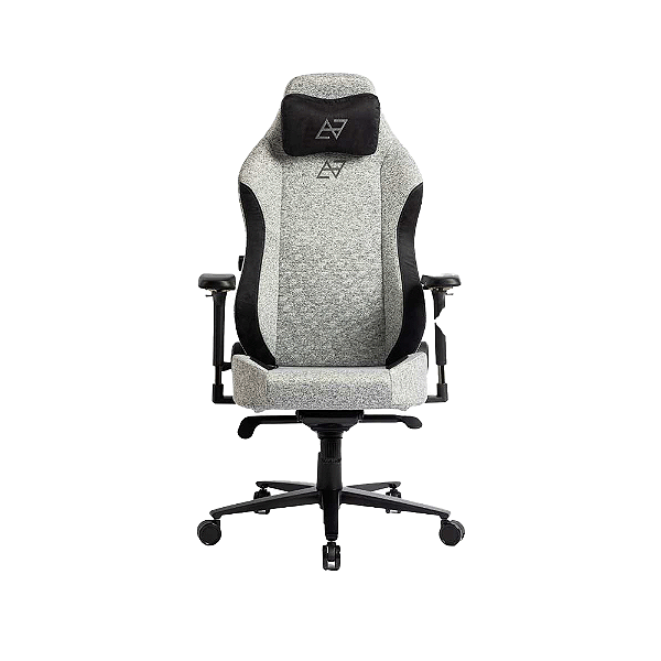 Cadeira Gamer Ergonômica Elements Lunari Grey Cinza Tecido Knit
