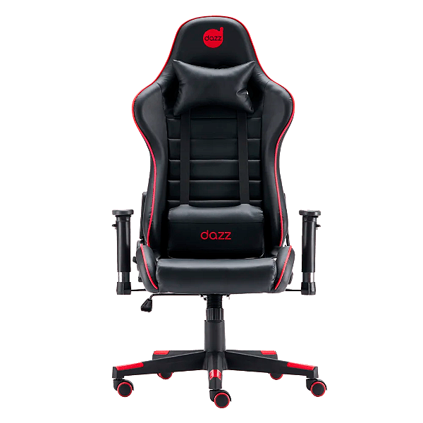 Cadeira Gamer Dazz Prime-X V2 Preto e Vermelho