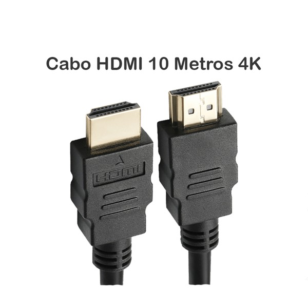 Cabo HDMI 10 Metros 4K Flex Gold XC-4K10 / Fortrek / Vinik