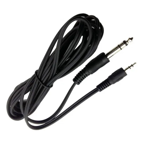 Cabo de áudio P10 X P2 ST -  5 metros