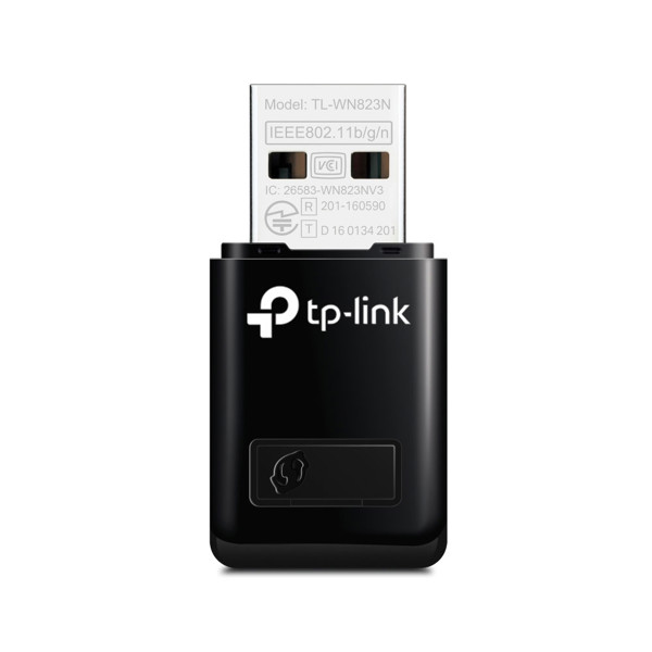 Adaptador Wireless USB 300Mbps TP-Link - TL-WN823N