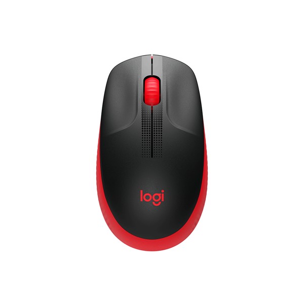 Mouse Sem Fio Logitech M190 USB Vermelho - 910-005904