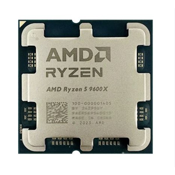 Processador AMD Ryzen 5 9600X 3.9Ghz (5.4Ghz Turbo) 6-Cores, 12-Threads AM5 - 100-100001405WOF