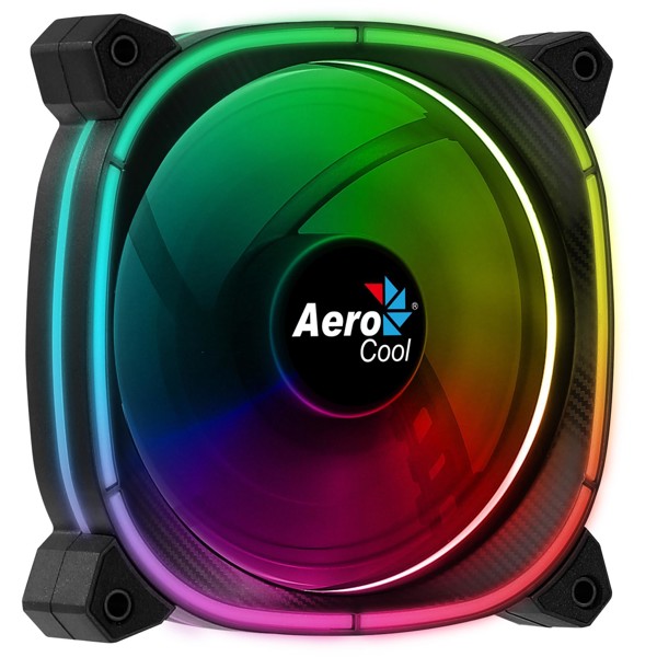 Cooler Fan 120X120X25mm Aerocool Astro 12 ARGB Conector 6 Pinos