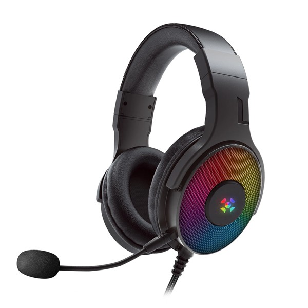 Fone Headset Gamer Fortrek Cruiser 7.1 USB RGB Preto