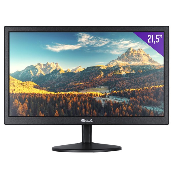 Monitor de 21.5" PcYes Skul 1920x1080 Vga / Hdmi Vesa - SM2155MS