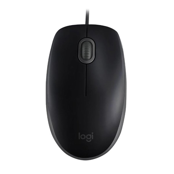 Mouse USB Logitech M110 com Clique Silencioso Preto 910-005493