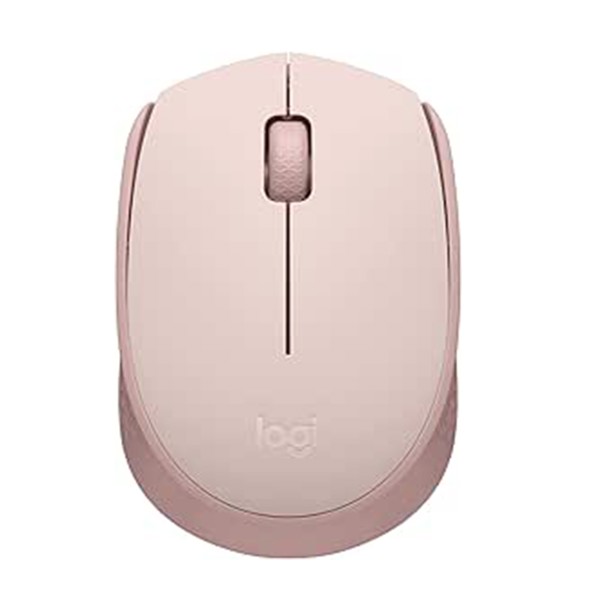 Mouse Sem Fio Logitech M170 USB Rosa - 910-006862