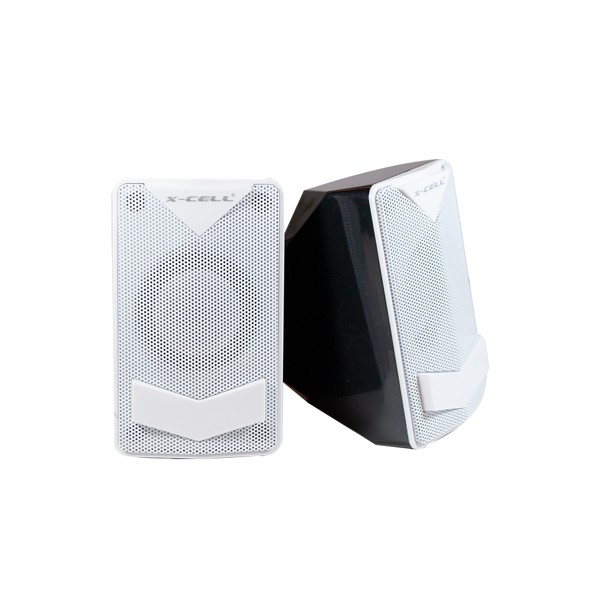 Caixa de Som 6W Rms Branca X-CELL XC-CM-08