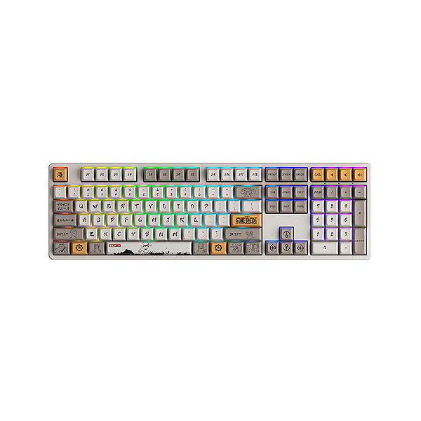 Teclado Gamer Akko Switch Sakura Linear One Piece Calligra