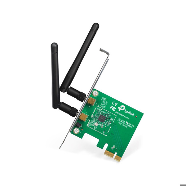 Placa de Rede Wireless PCIe 300Mbps TP-Link TL-WN881ND