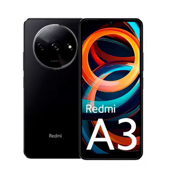 Celular Smartphone Xiaomi Redmi A3 Dual SIM 3GB+64GB Tela de 6.71" Preto