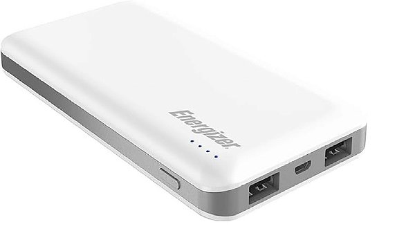 Carregador Power bank Portatil UE10025QC WE High-Tech Energizer Branco
