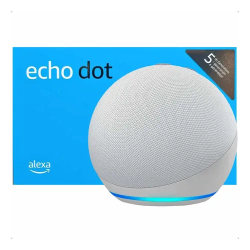 Caixa de som Amazon Alexa Echo Dot 5º Geracao Branca