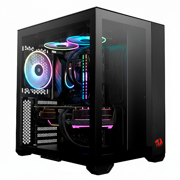 Computador Gamer Intel Core I7-12700F 16GB DDR5 NVME 1TB Placa de vídeo 800w