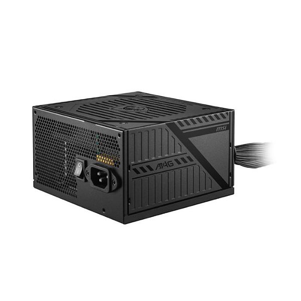 Fonte Gamer MSI MAG A550BNL 550W 80 Plus Bronze PFC Ativo com Cabo - Preto