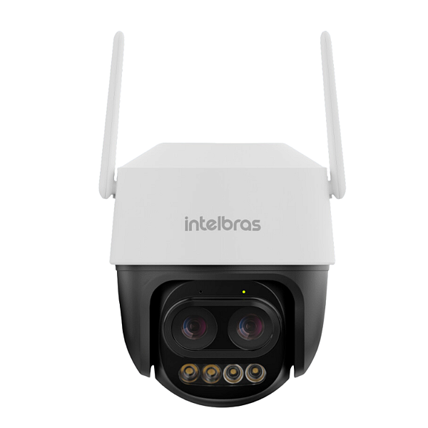 Camera de Segurança CFTV Intelbras Wi-Fi Full HD iM7 com Zoom Branca