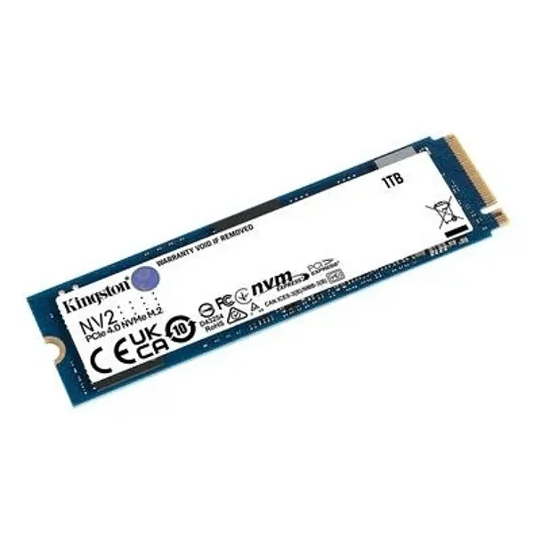 SSD 1TB M2 Nvme 2280 PCIe 4.0 Kingston NV2 - PN: SNV2S/1000G OEM Bandeja