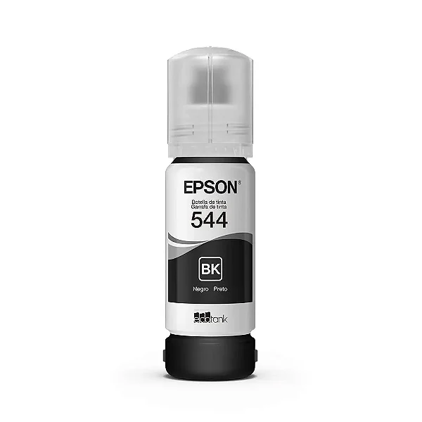 Cartucho Refil de Tinta Epson T544 Preto 65ml Original - T544120-AL