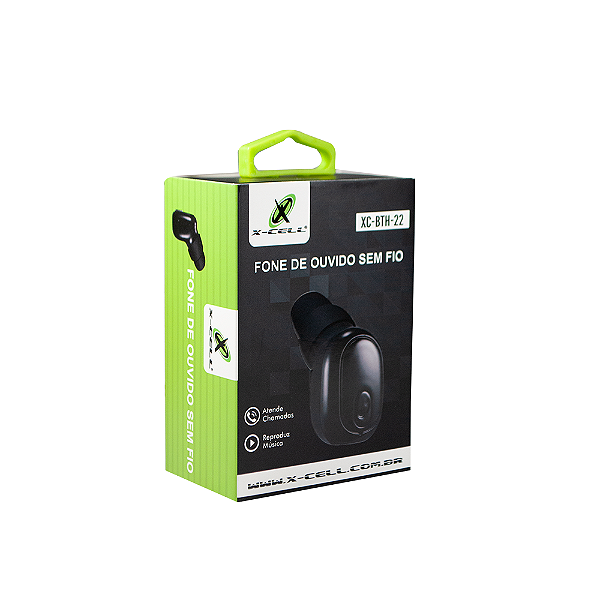 Fone de Ouvido Bluetooth Mono Auricular Flex Gold XC-BTH-22