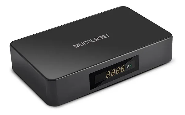 Smart TV Box Android + Conversor Digital Multilaser PC001