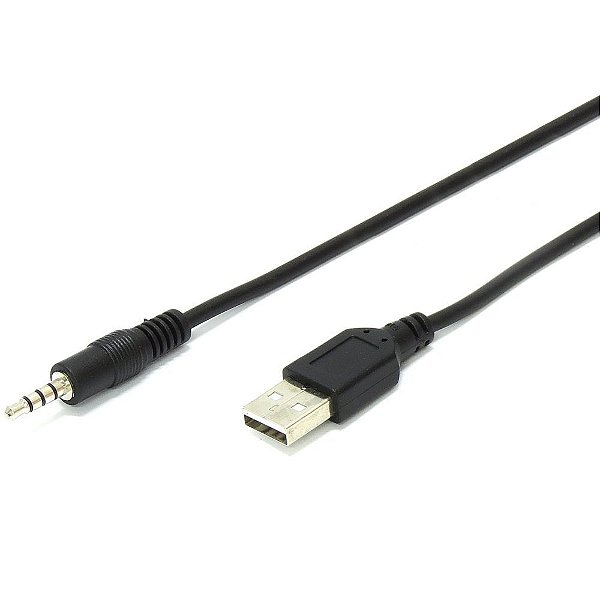 Cabo USB-Macho X P2 estereo  2 Metros