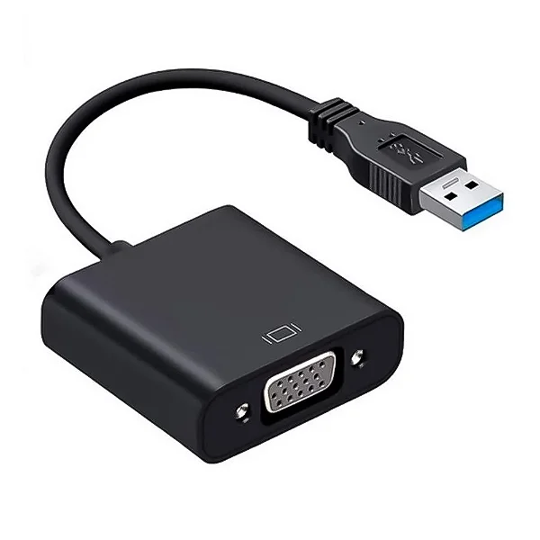 Adaptador Conversor de Video USB 3.0 x VGA Femea