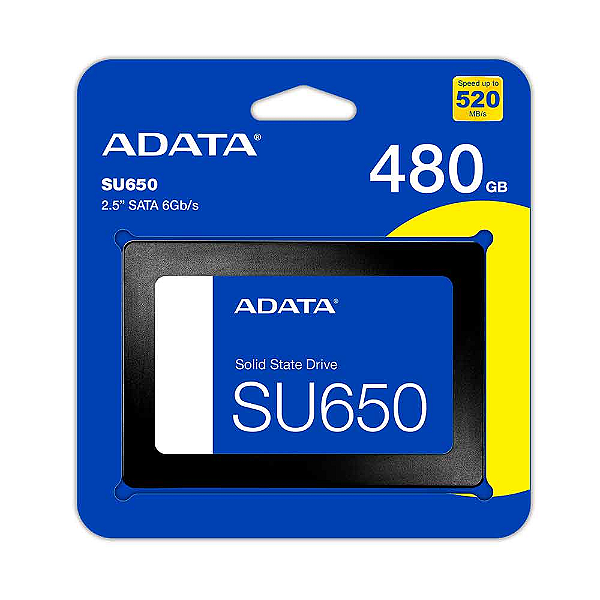 SSD 480GB Sata 2.5" Adata - ASU650SS-480GT-R