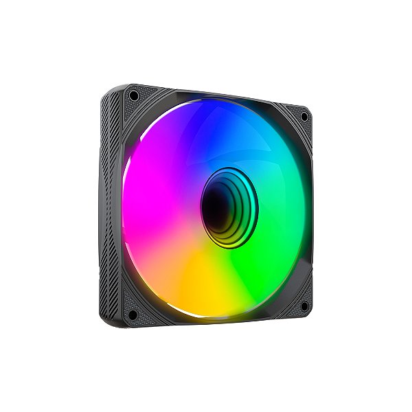 Cooler 120X120X25Mm Led Fan F9-L320BK Argb Preto C3Tech