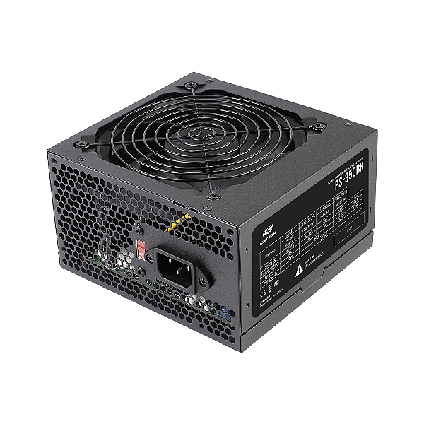Fonte ATX 350W PS-350BK Preta Sem Cabo C3Tech