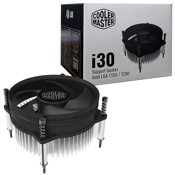 Cooler para Processador Cooler Master I30 Intel 92Mm | Rh-I30-26Fk-R1