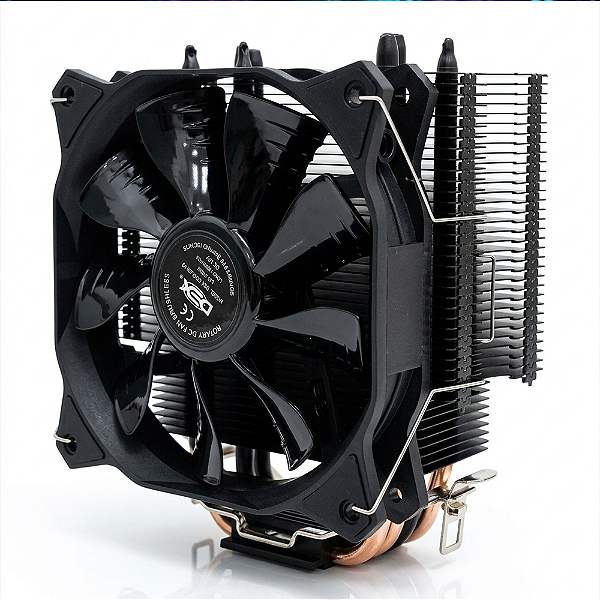Cooler para Processadores Intel e AMD Dex Black - DX-2000