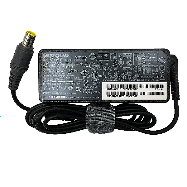 Fonte para Notebook 20V 3.25A Plug 7.9x5.5mm - Lenovo - Original