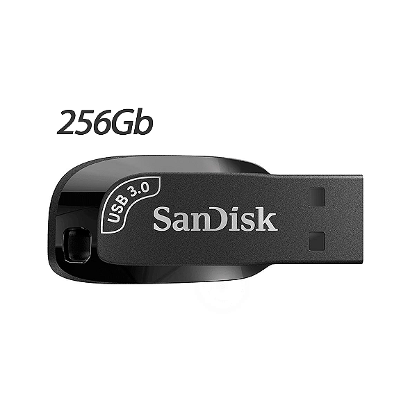 Pen Drive 256GB Sandisk Ultra Shift USB 30 - SDCZ410256GG46