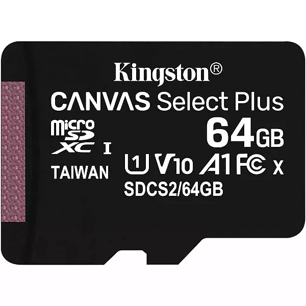 Cartão de Memória 64GB Canvas Select Plus Classe 10 com Adaptador Leitura 100MB/S - Sdcs2/64GB