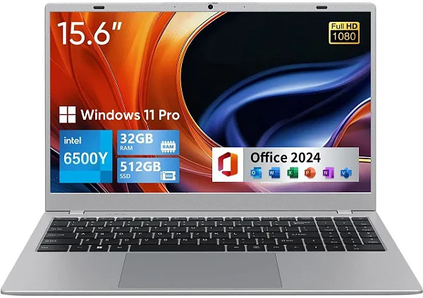 Notebook Bitecool Intel Pentium Gold 6500Y 32Gb SSD 512Gb 15.6" IPS FHD Intel Pentium Gold 6500Y Wi-Fi Bluetooth Window