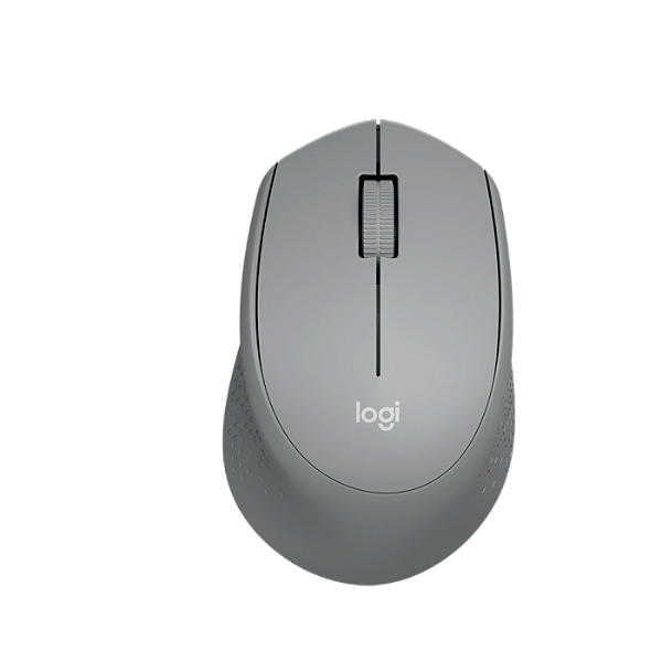 Mouse Sem Fio Logitech M280 USB Cinza - 910-004285