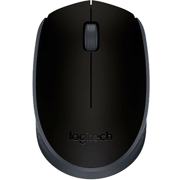 Mouse Sem Fio Logitech M170 USB Preto - 910-004425