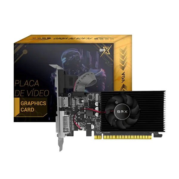 Placa de Video GPU GT 730 4GB GDDR5 64Bits BRX