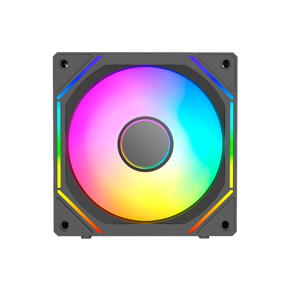 Cooler 120X120X25Mm Fan ARGB Liketec Puzzle Preto LK-PUZZLE-2025
