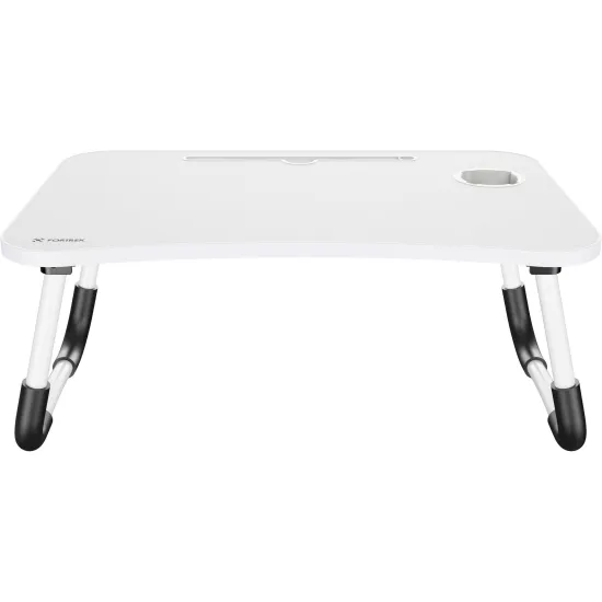Mesa para Notebook Portátil Fortrek Lapdesk com Gaveta Embutida Branco
