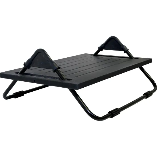 Apoio para os Pés MDF Preto Multivisão