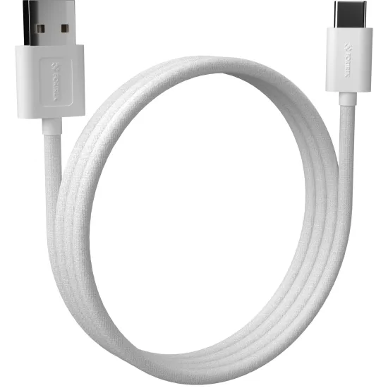 Cabo USB-A Para USB-C Fortrek U112 2 Metros Branco